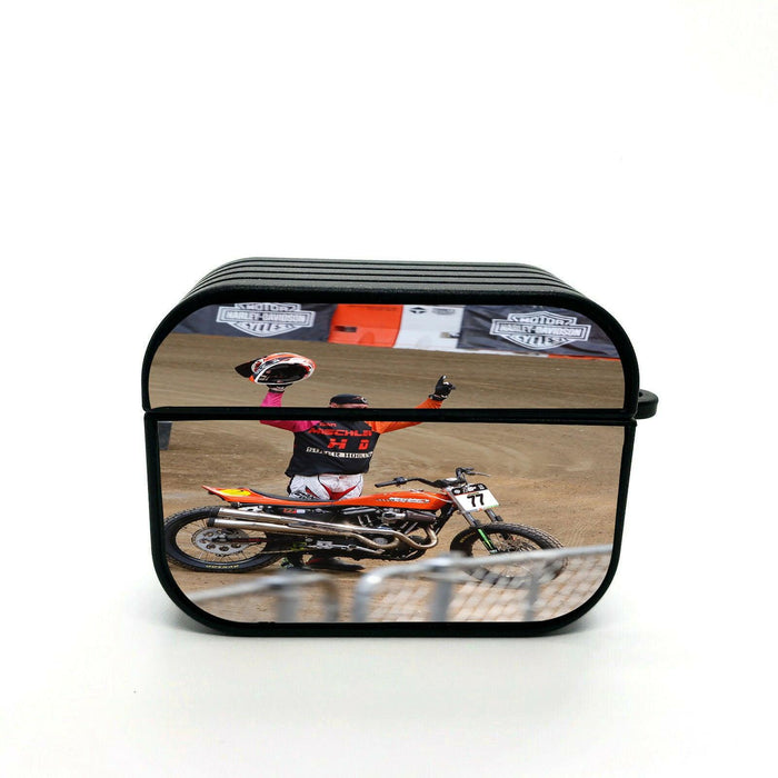 after finish motocross racing airpod case