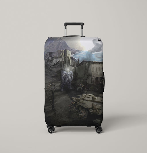 after the war death stranding Luggage Covers | Suitcase