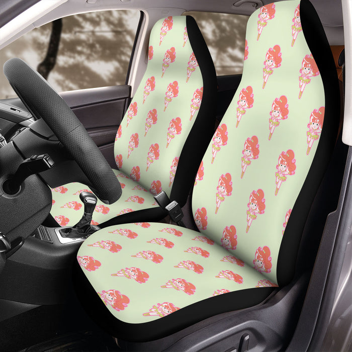 aesthetic sailor moon chibi Car Seat Covers