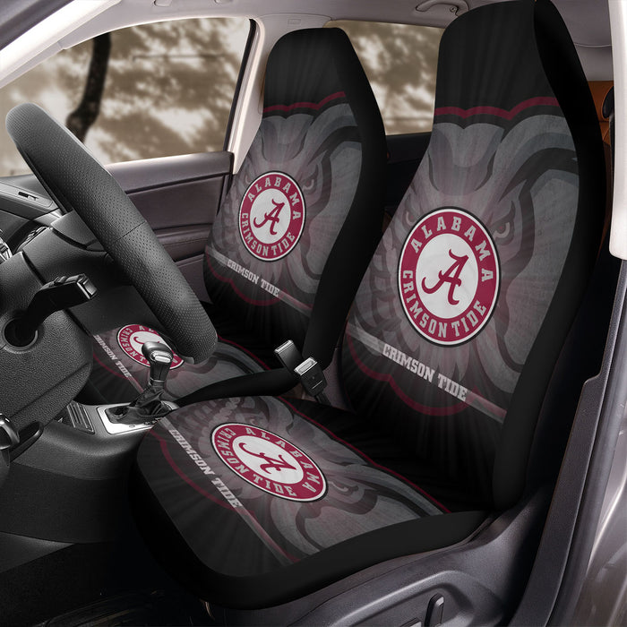 Alabama Crimson Tide 2 Car Seat Covers