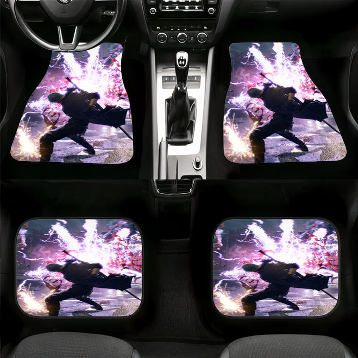 against the enemy devil may cry Car floor mats Universal fit