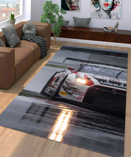 after rain the circuit car racing Living room carpet rugs