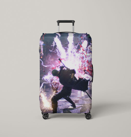 against the enemy devil may cry Luggage Covers | Suitcase