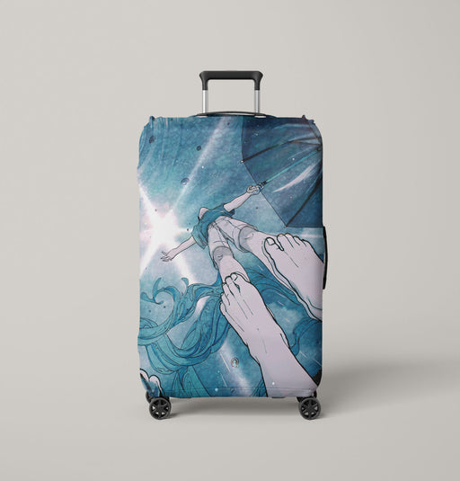 after rain weathering with you Luggage Covers | Suitcase