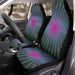 aesthetic vaporwave light cyberpunk Car Seat Covers