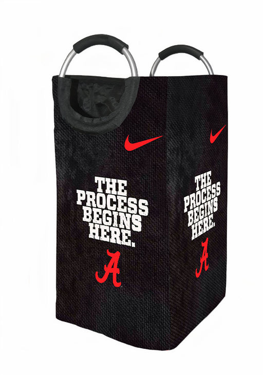 alabama crimson tide process begins Laundry Hamper | Laundry Basket