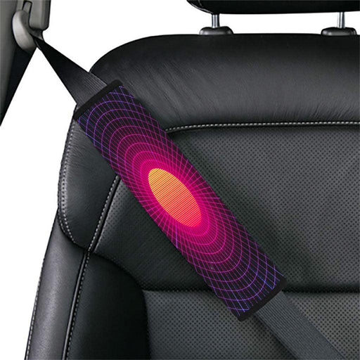 aesthetic vaporwave theme Car seat belt cover