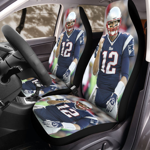 after win the game nfl Car Seat Covers