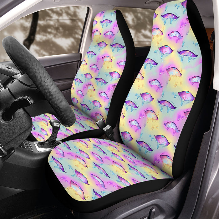 aheago eyes japan america anime girl Car Seat Covers