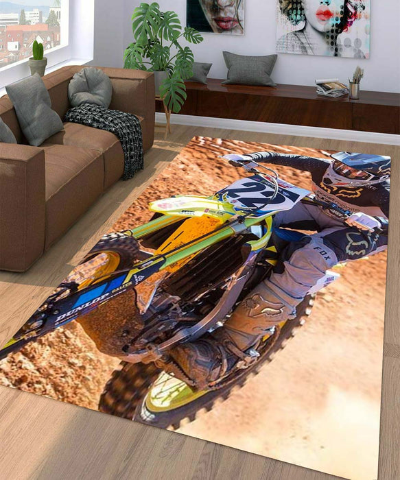 afternoon motocross so hot Living room carpet rugs