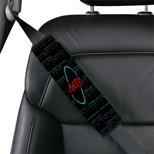 akira dot cyberpunk neon Car seat belt cover