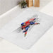 alex ovechkin as nhl player bath rugs