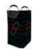 akira dot cyberpunk neon Laundry Hamper | Laundry Basket