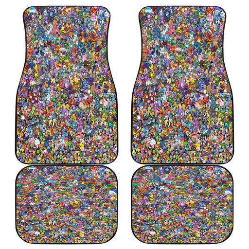 all Pokemon Characters 1 Car floor mats Universal fit