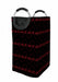 akira font red pattern cyberpunk Laundry Hamper | Laundry Basket