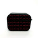 akira font red pattern cyberpunk airpods case