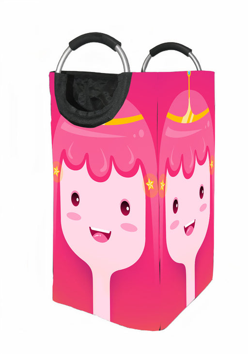 adventure time pink character Laundry Hamper | Laundry Basket