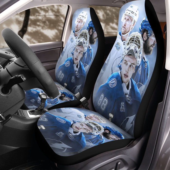 all stars of player tampa bay lightning Car Seat Covers