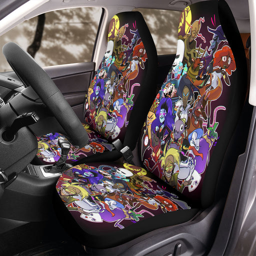 all character courage the cowardly dog Car Seat Covers