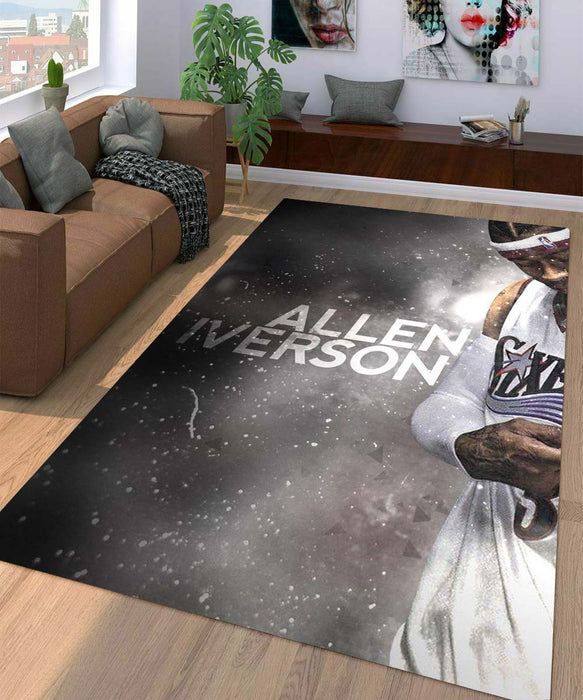 allen iversos a best player Living room carpet rugs