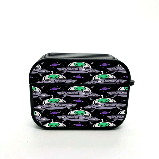 aliens in ufo in galaxy airpods case