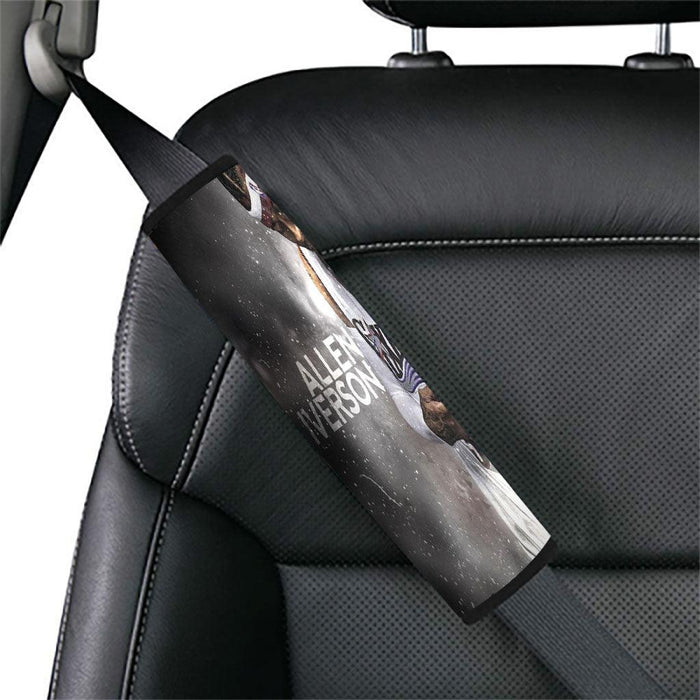 allen iversos a best player Car seat belt cover - Grovycase
