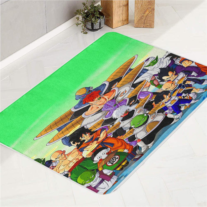 all character dragon ball bath rugs