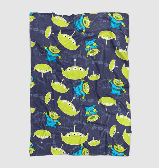 aliens toy story character Ultra soft fleece blanket