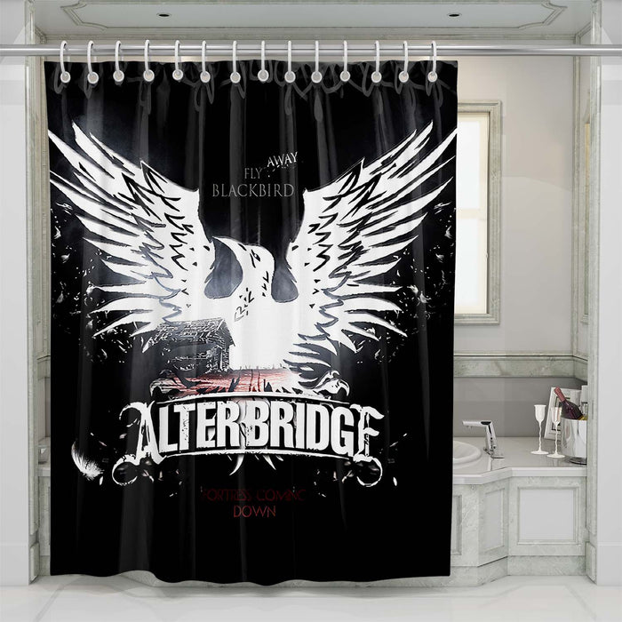 alter bridge shower curtains