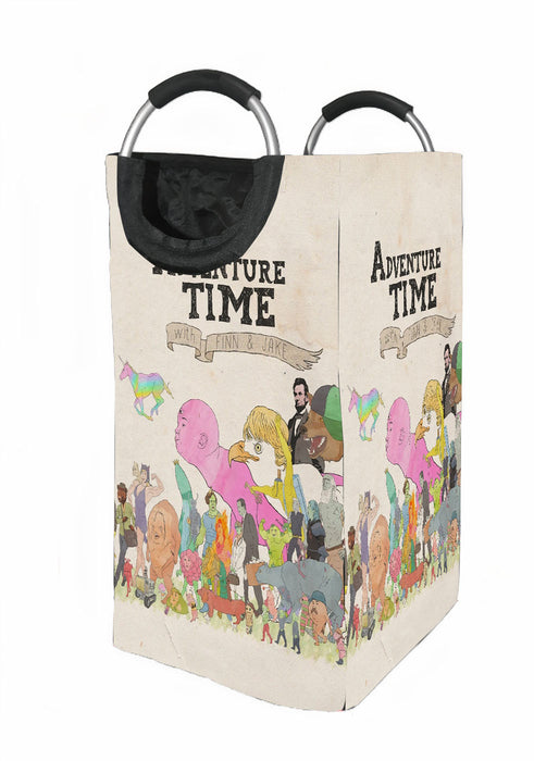 adventure time with finn and jake Laundry Hamper | Laundry Basket