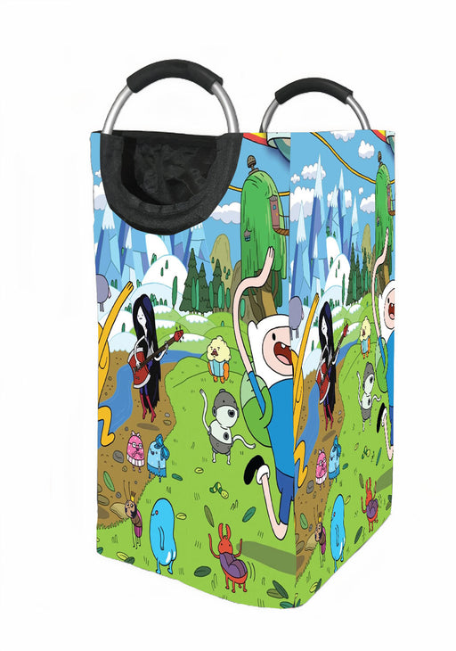 adventure time world Laundry Hamper | Laundry Basket