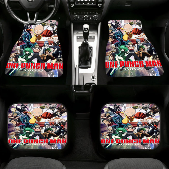 all of character one punch man Car floor mats Universal fit