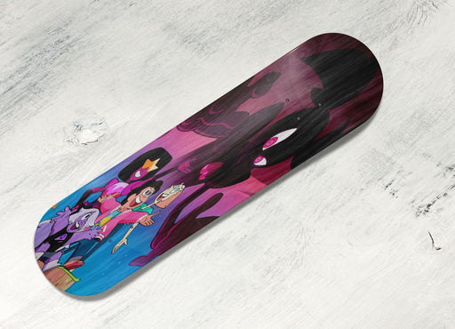 aesthetic cyberpunk concept Skateboard decks