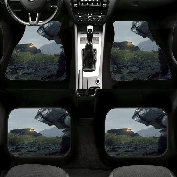 amazing visual game hideo kojima Car floor mats Universal fit