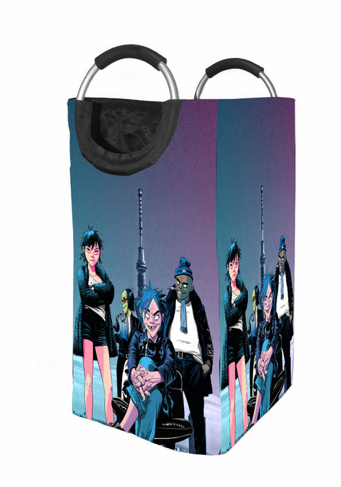 aesthetic gorillaz band Laundry Hamper | Laundry Basket