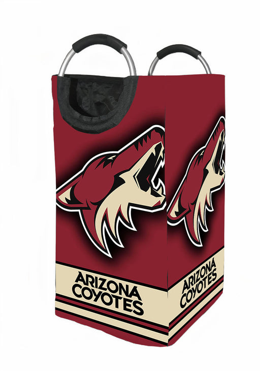 arizona coyotes nhl logo 2 Laundry Hamper | Laundry Basket