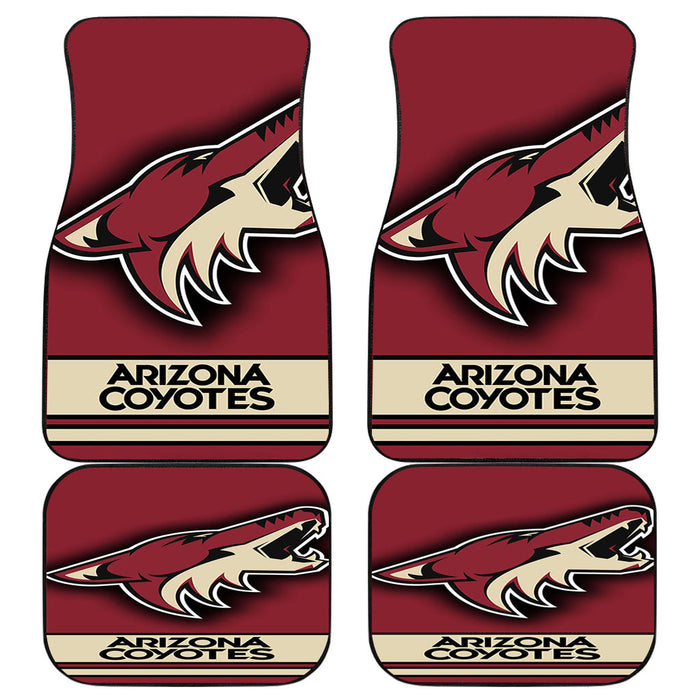 ARIZONA COYOTES NHL LOGO 2 Car floor mats Universal fit