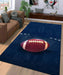 always football in america Living room carpet rugs