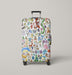 all species of pokemon Luggage Cover | suitcase