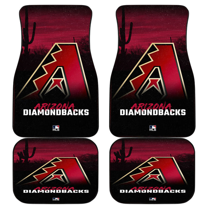 ARIZONA DIAMONDBACKS MLB LOGO 1 Car floor mats Universal fit