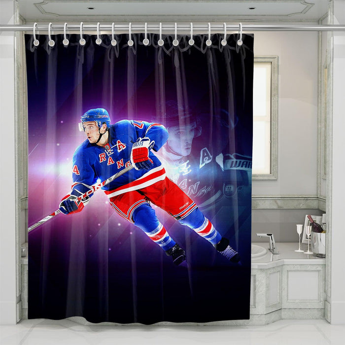 always keep the ball nhl shower curtains