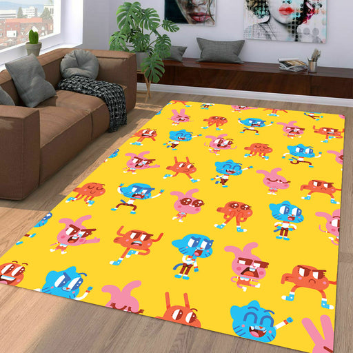 amazing world of gumball animation series Living room carpet rugs