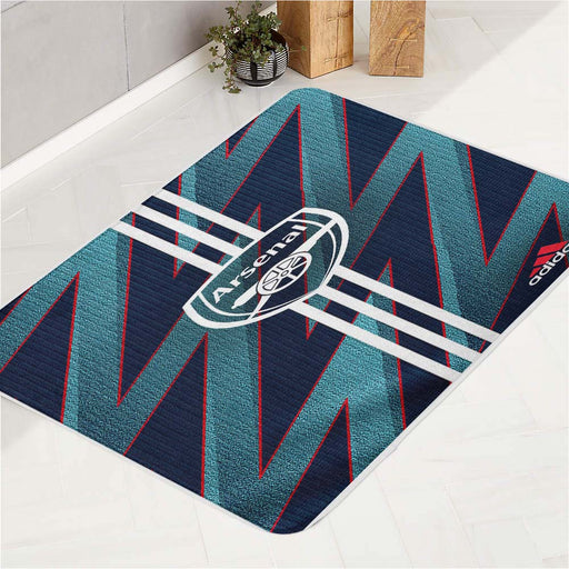 arsenal new jersey bath rugs