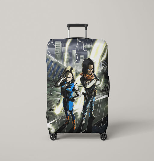 android dragon ball hypebeast darkness Luggage Covers | Suitcase