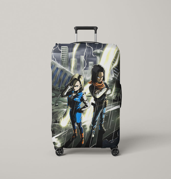 android dragon ball hypebeast darkness Luggage Covers | Suitcase