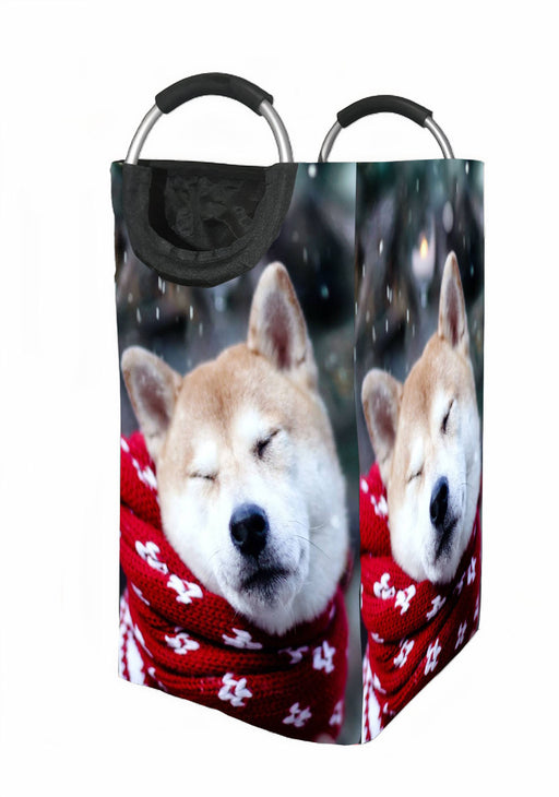 akita dog Laundry Hamper | Laundry Basket