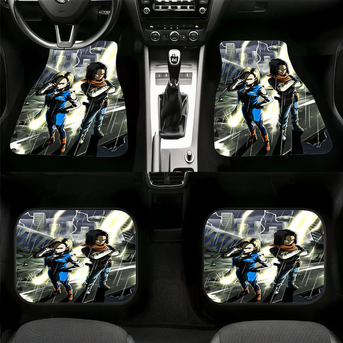 android dragon ball hypebeast darkness Car floor mats Universal fit