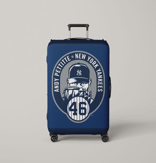 andy pettitte new york yankees Luggage Covers | Suitcase