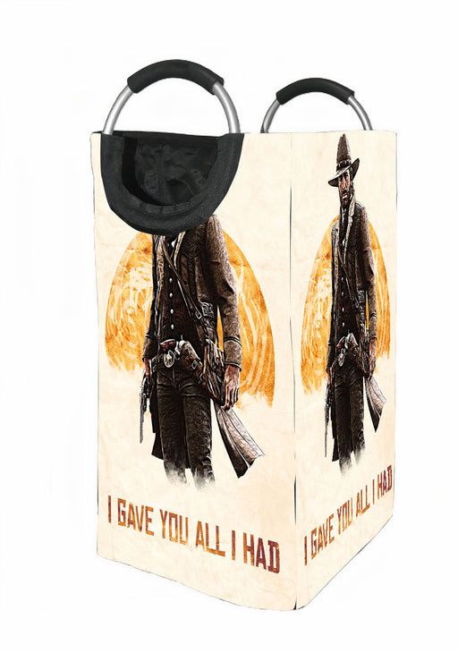 arthur morgan i gave you all i had Laundry Hamper | Laundry Basket