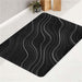 amplitude wave dark bath rugs